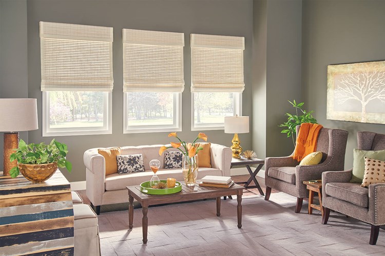 Custom Natural Shades Bali Blinds And Natural Shades