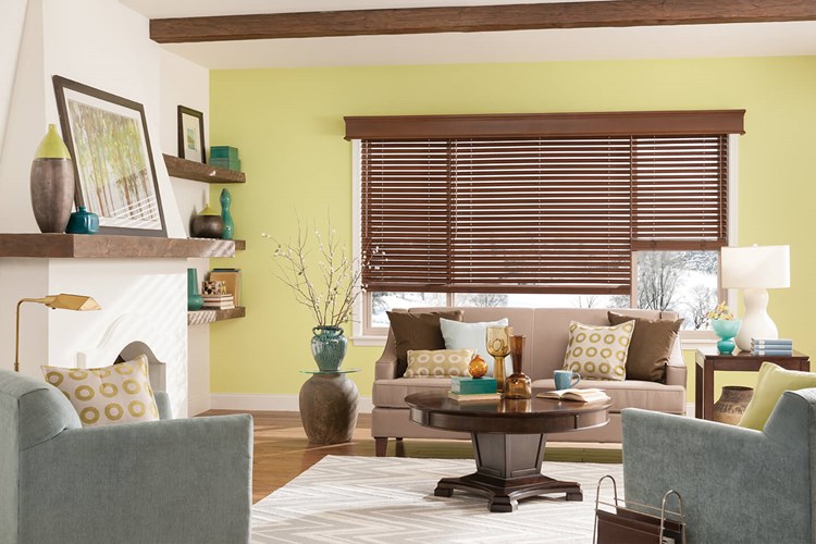 Custom Wood Cornices Bali Blinds And Shades Bali Wood Cornices Create A Seamless Look Over Coordinating 2 Inch Blinds