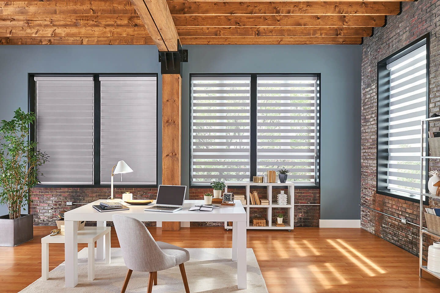 bali shades layered motorized blinds window treatments uneven wave autoview wink