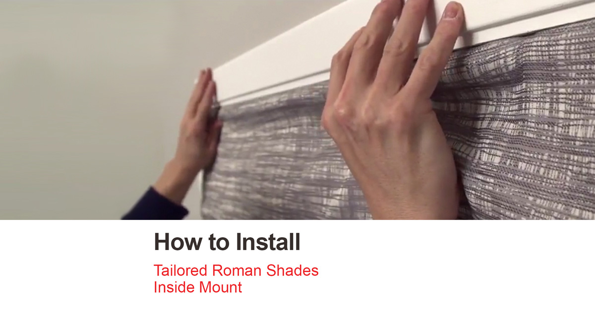 How to install blinds and shades Bali Blinds and Shades